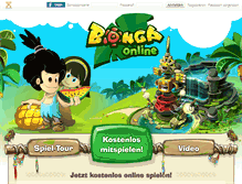 Tablet Screenshot of bonga-online.de